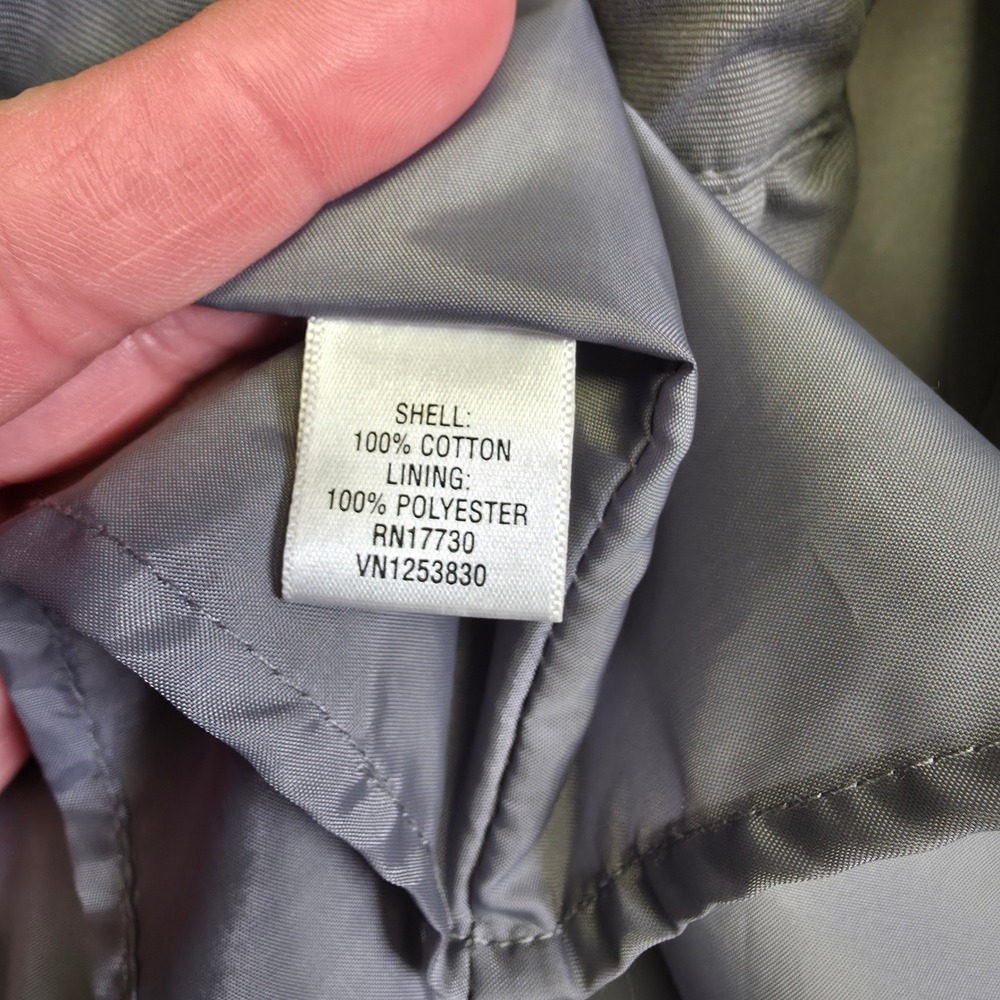 Xhilaration Coat Women XL Gray Peter Pan Tier Minimalist Classic Longline Jacket - Picture 10 of 16